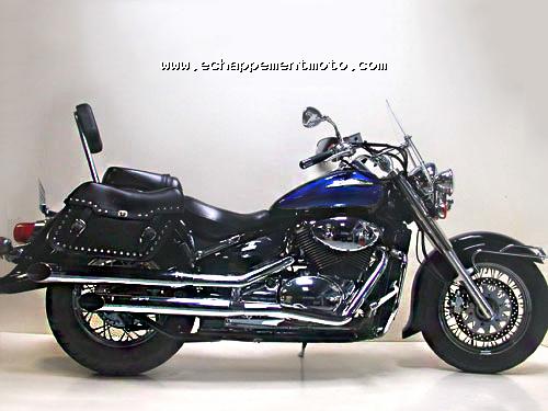 ECHAPPEMENT MOTO SILVERTAIL SUZUKI VL 800 INTRUDER